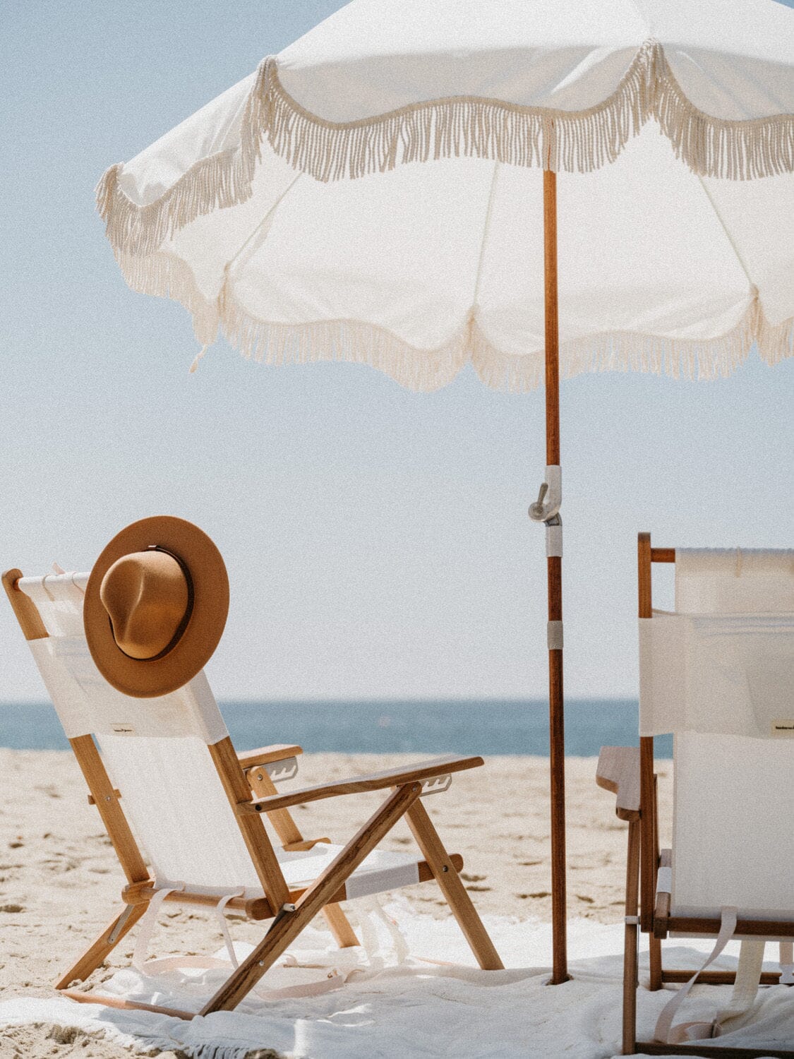 The Premium Beach Umbrella - Antique White - Image 10