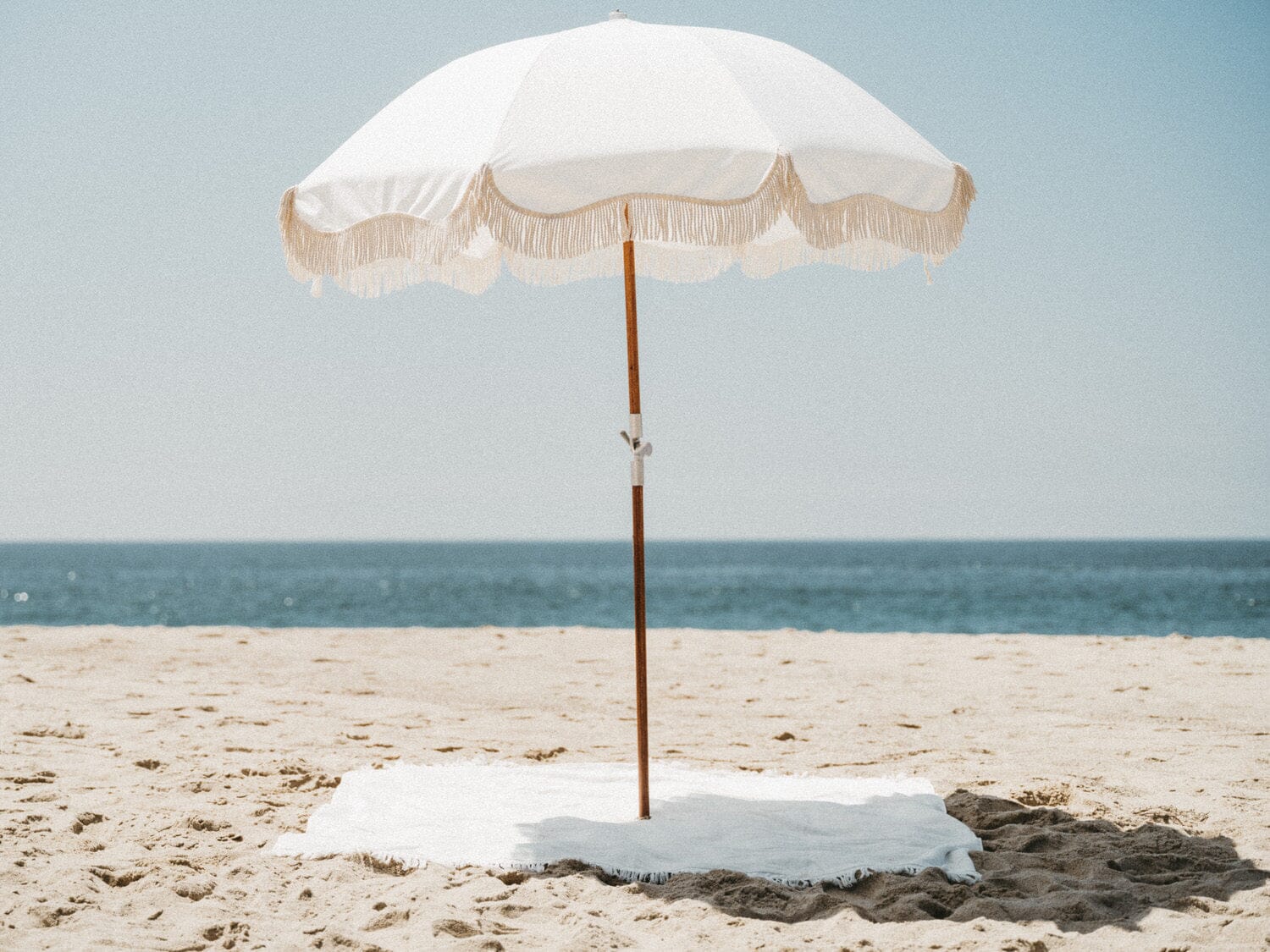 The Premium Beach Umbrella - Antique White - Image 17
