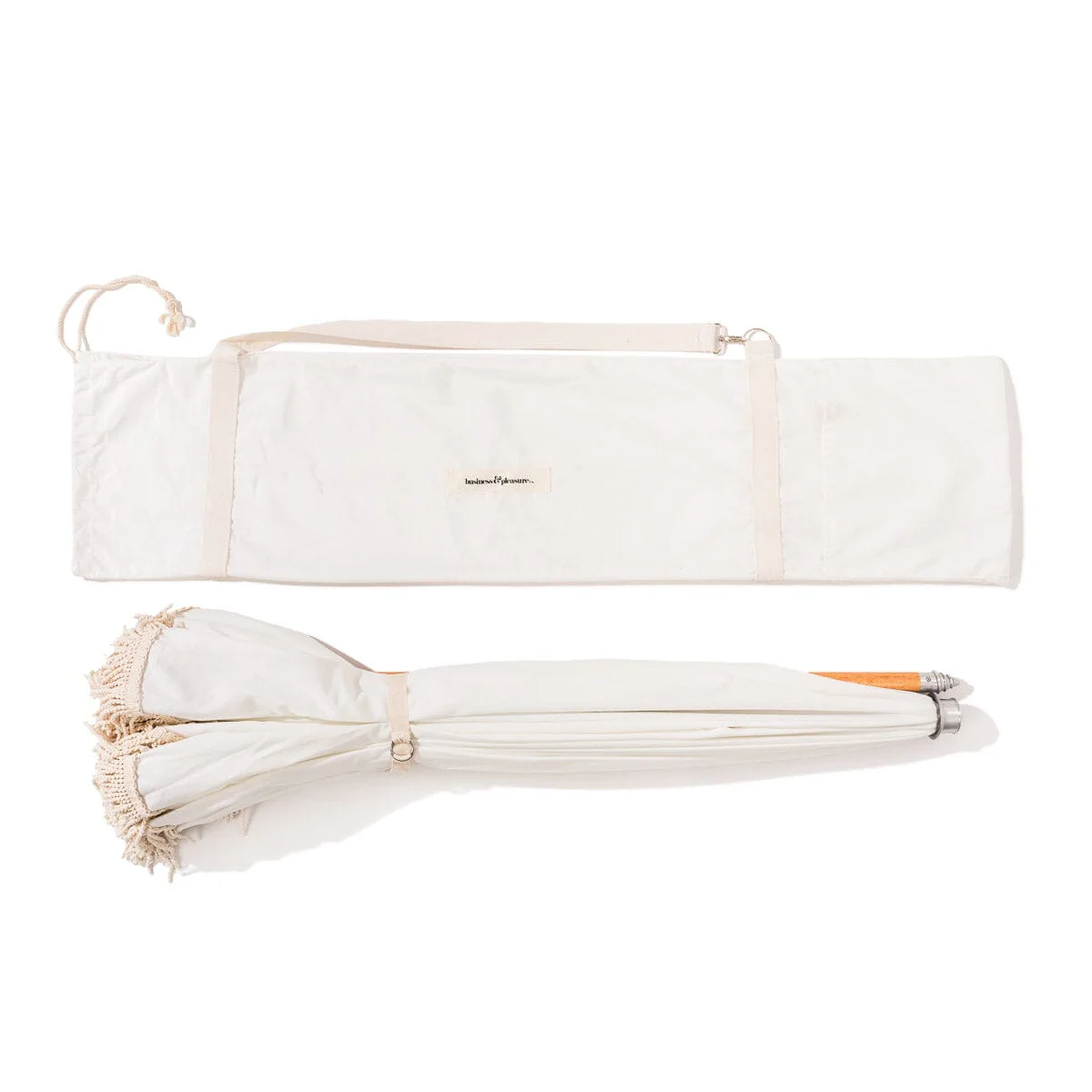 The Premium Beach Umbrella - Antique White - Image 8