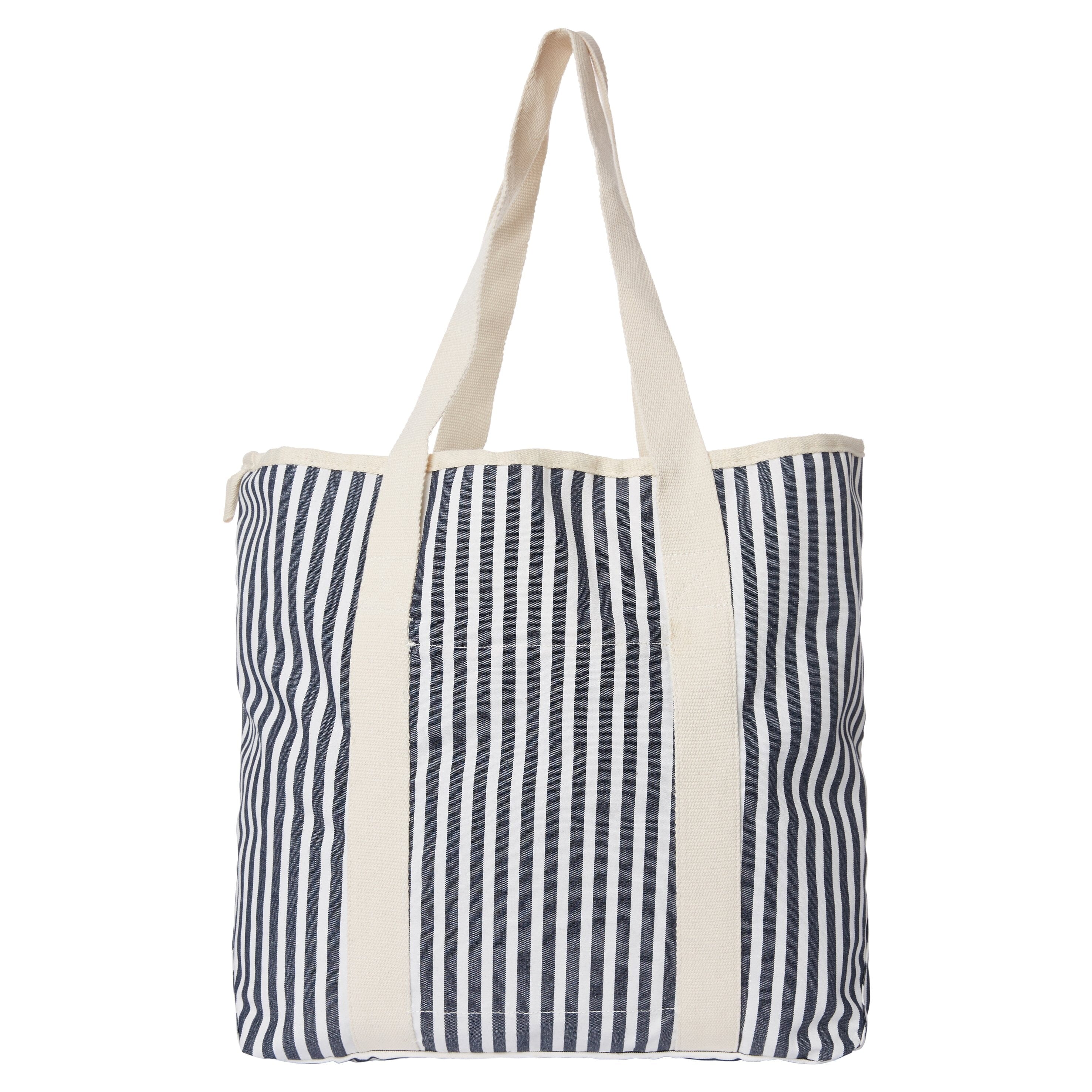 The Beach Bag - Lauren's Navy Stripe - Image 4