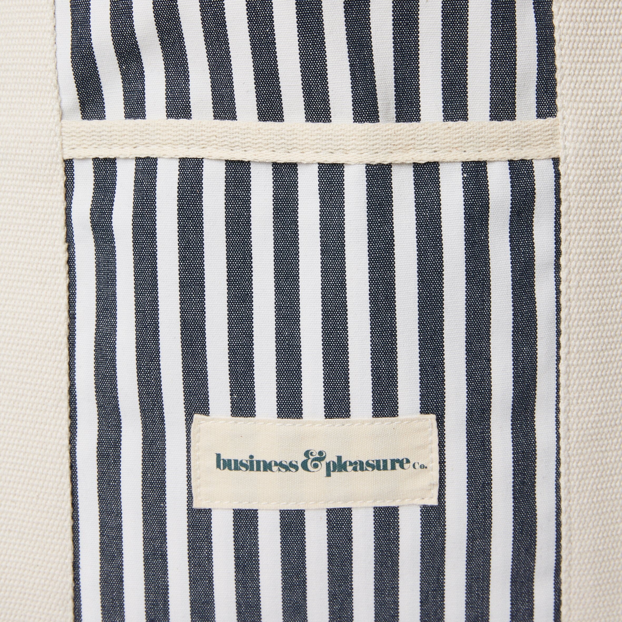 The Beach Bag - Lauren's Navy Stripe - Image 5