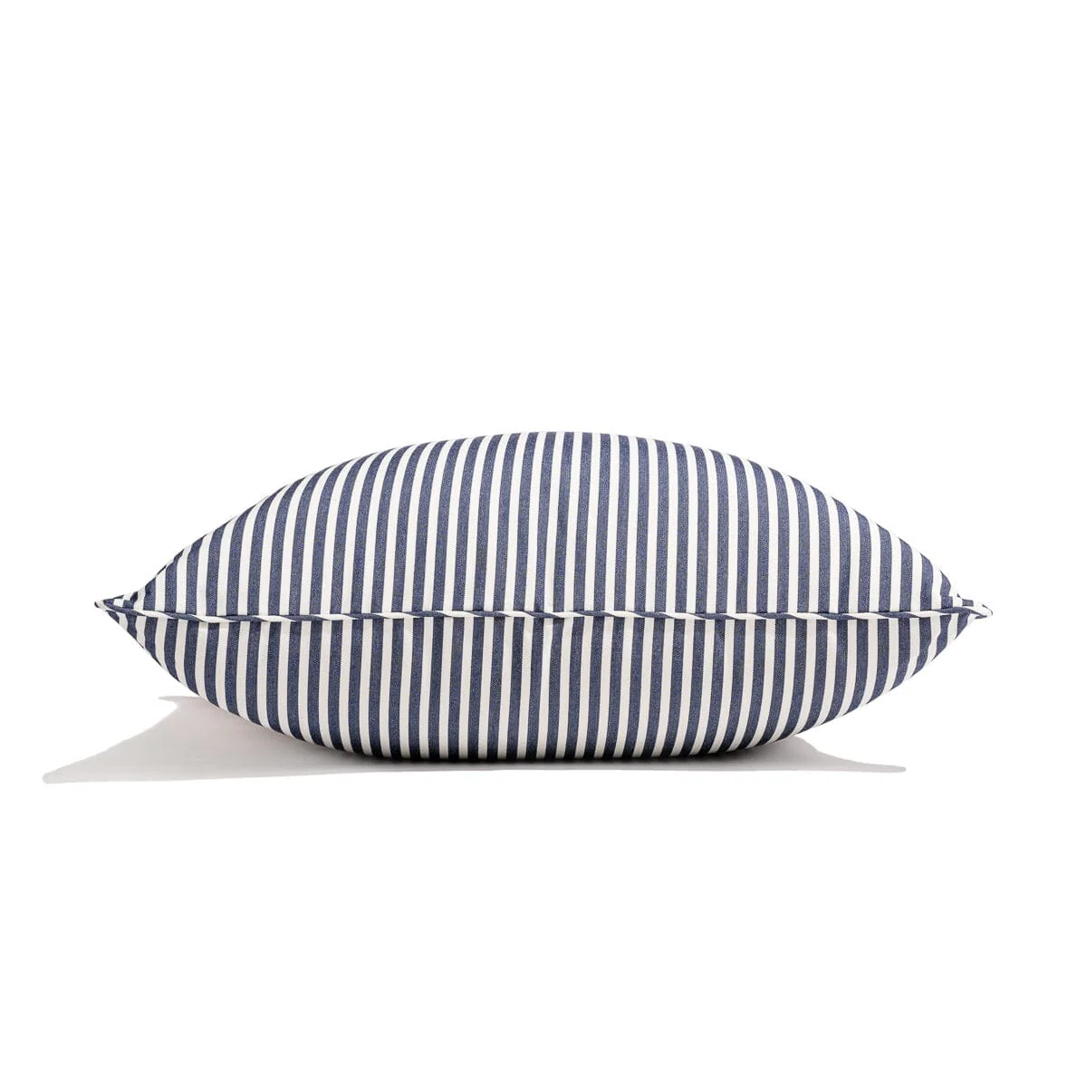 The Euro Throw Pillow - Lauren's Navy Stripe - Image 3