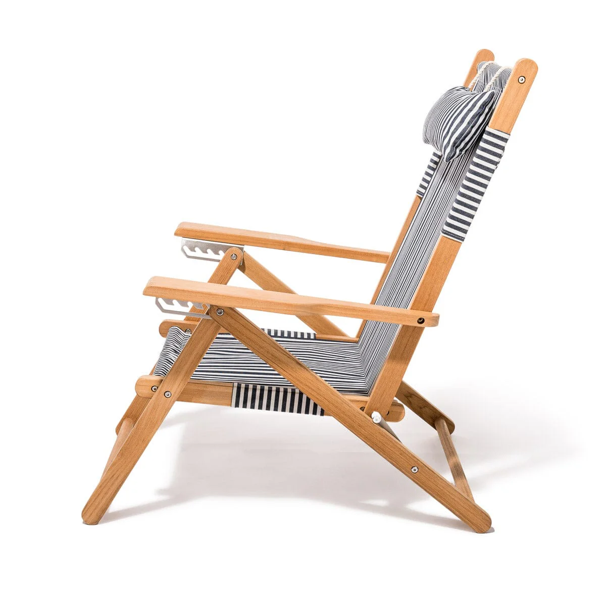 The Tommy Chair - Lauren's Navy Stripe - Image 3