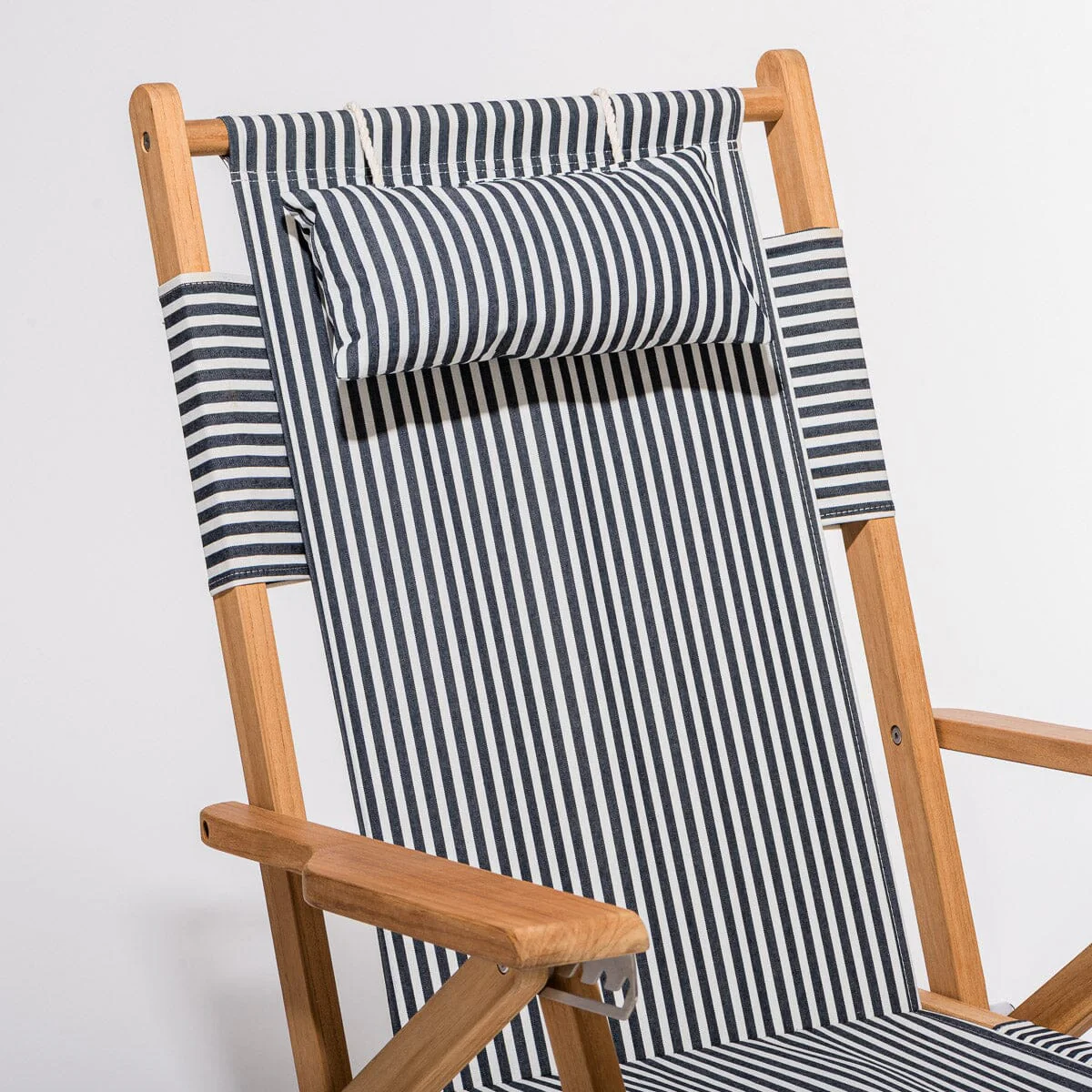 The Tommy Chair - Lauren's Navy Stripe - Image 6